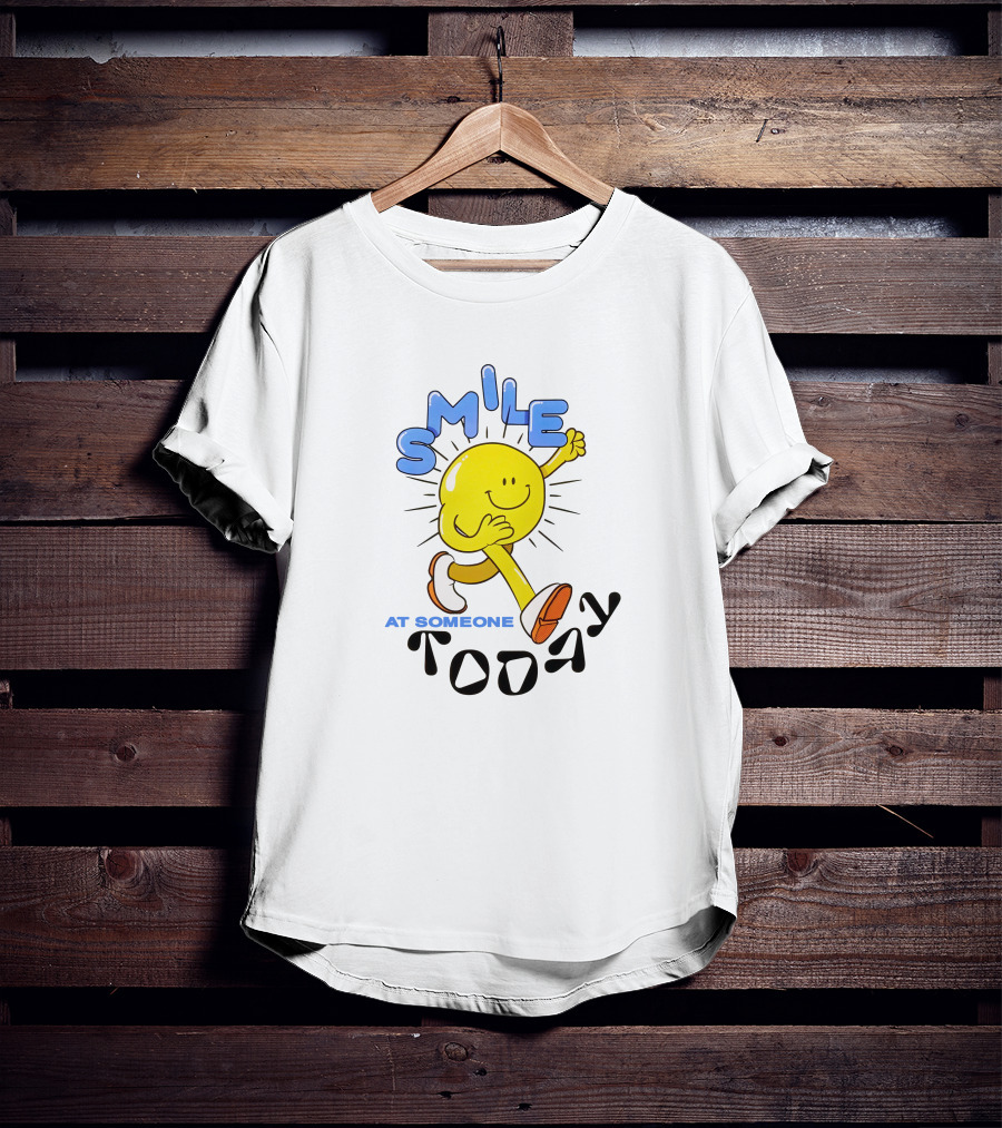 NaileaDevora Merch Smile At Someone Today T-Shirt