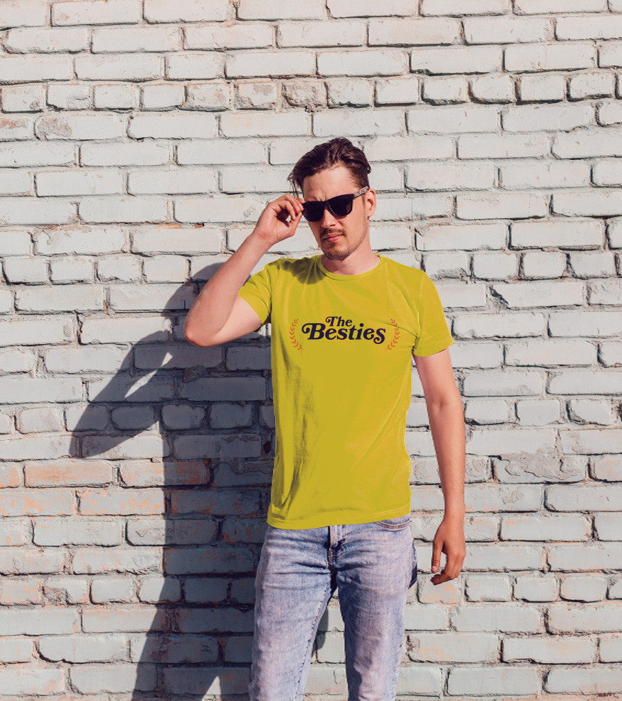 The Besties McElroy Merch Iconic Yellow Laurels T-Shirt
