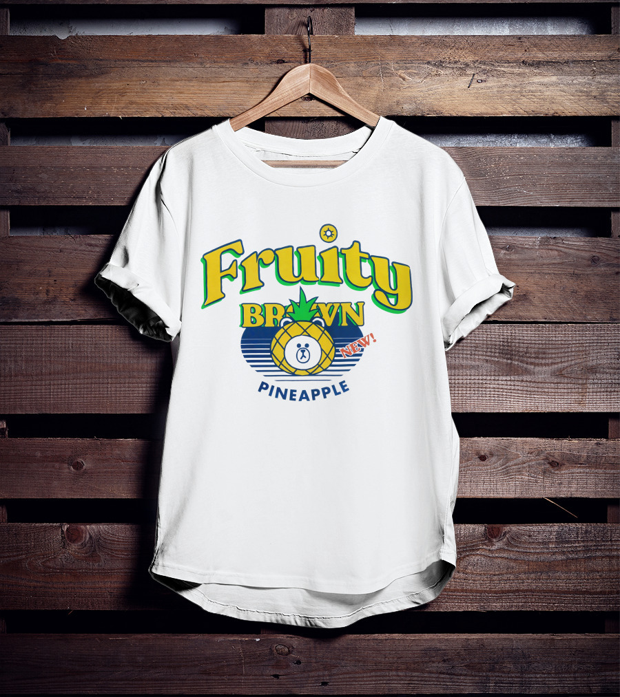 Fruity Brown Pineapple New T-Shirt