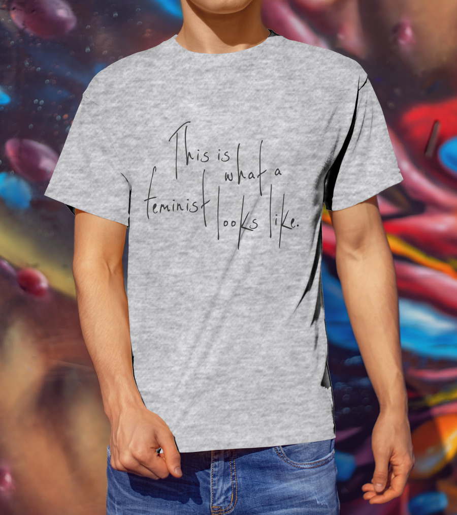Andylevy This Is What A Feminist Looks Like T-Shirt
