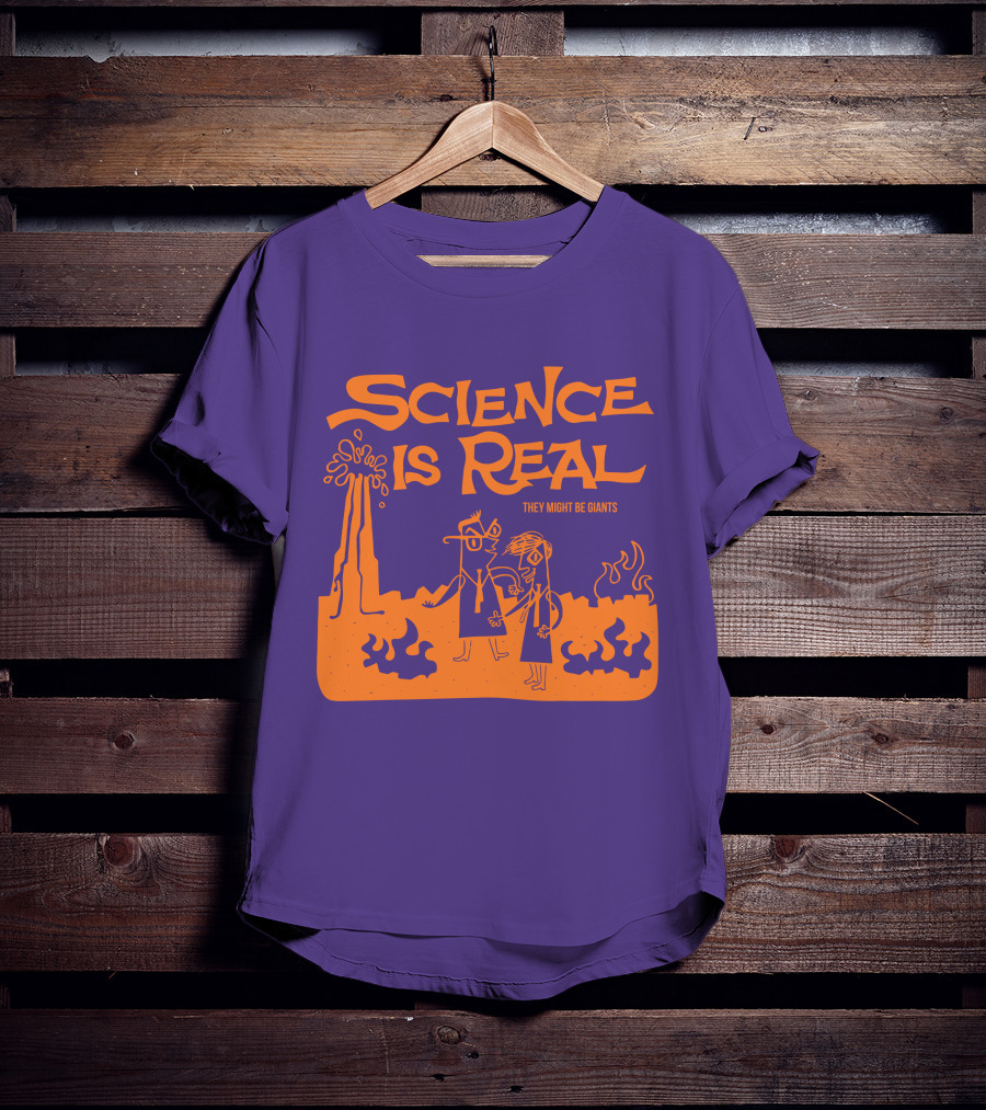 They Might Be Giants Science Is Real TMBGshop Merch T-Shirt