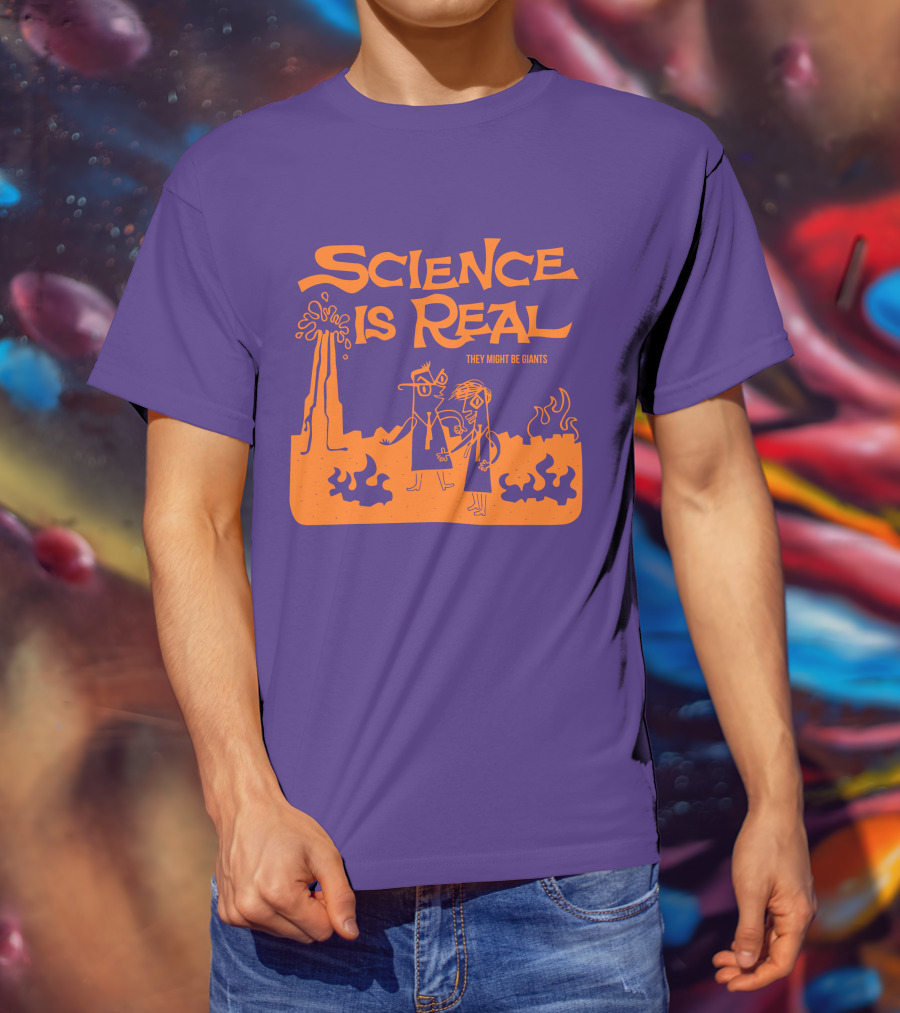 They Might Be Giants Science Is Real TMBGshop Merch T-Shirt
