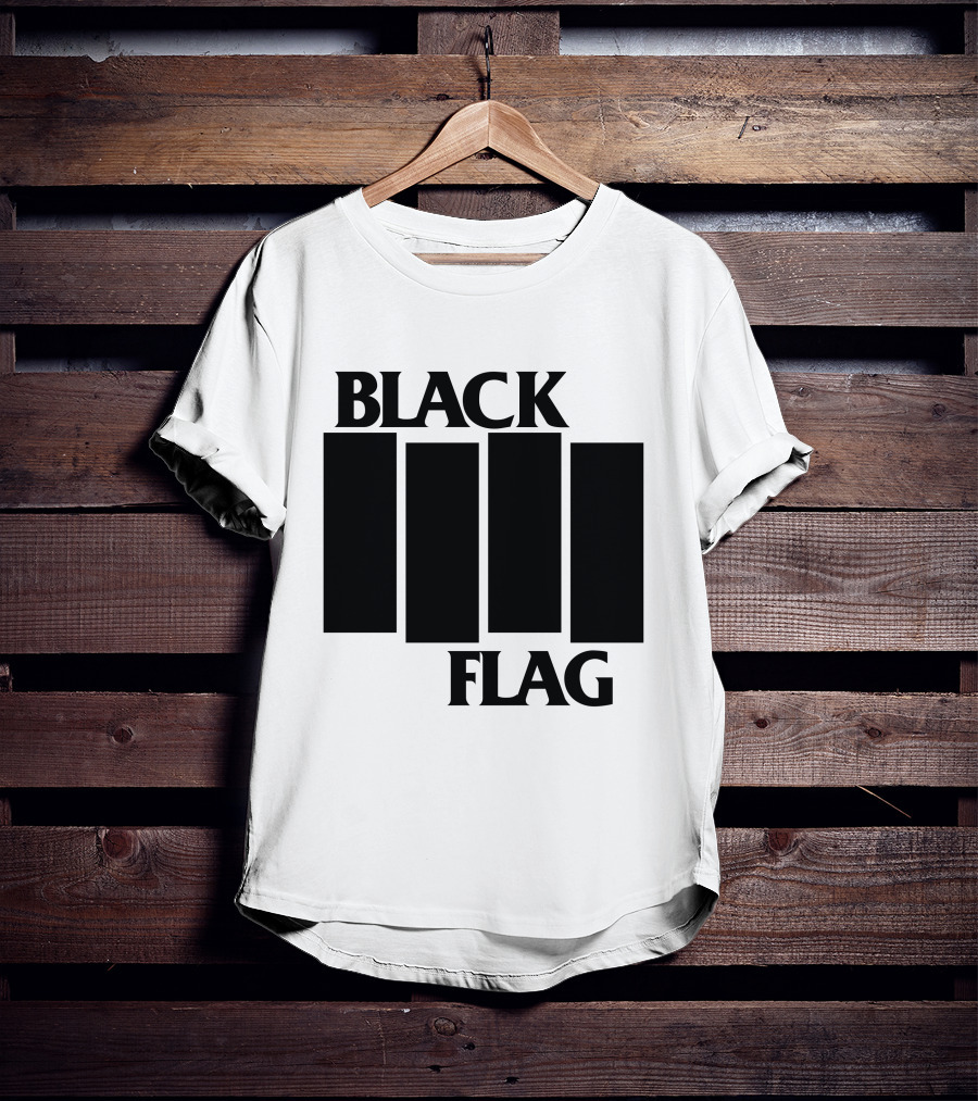 Bad Boy Chef John Goodman Black Flag T-Shirt