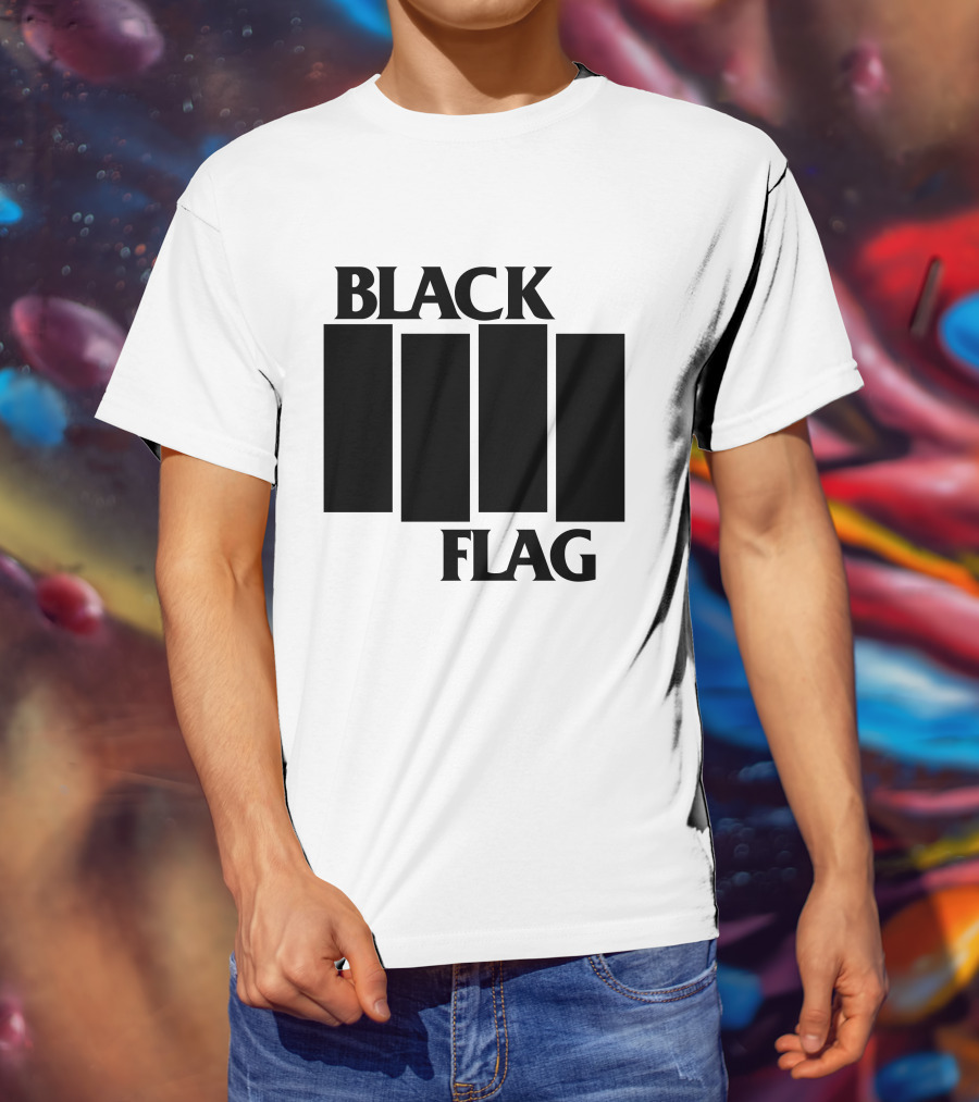 Bad Boy Chef John Goodman Black Flag T-Shirt
