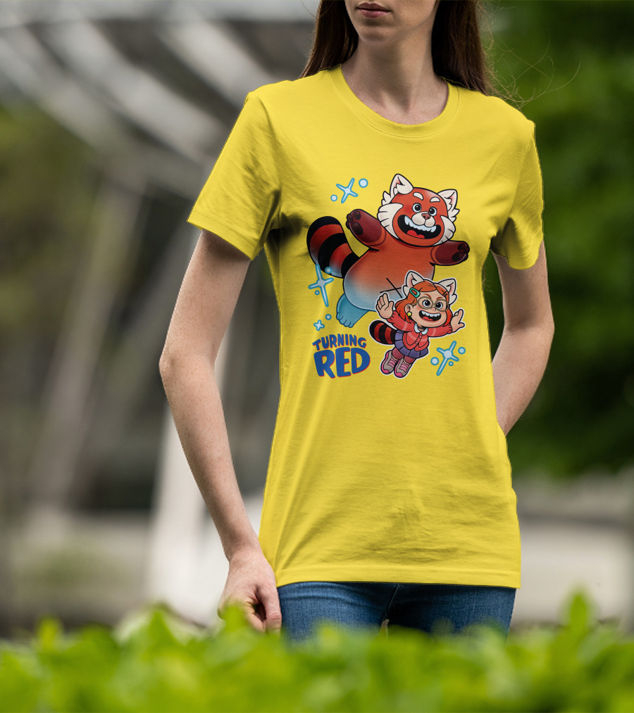 Turning Red Mario Bros 3 Redz The Artist T-Shirt