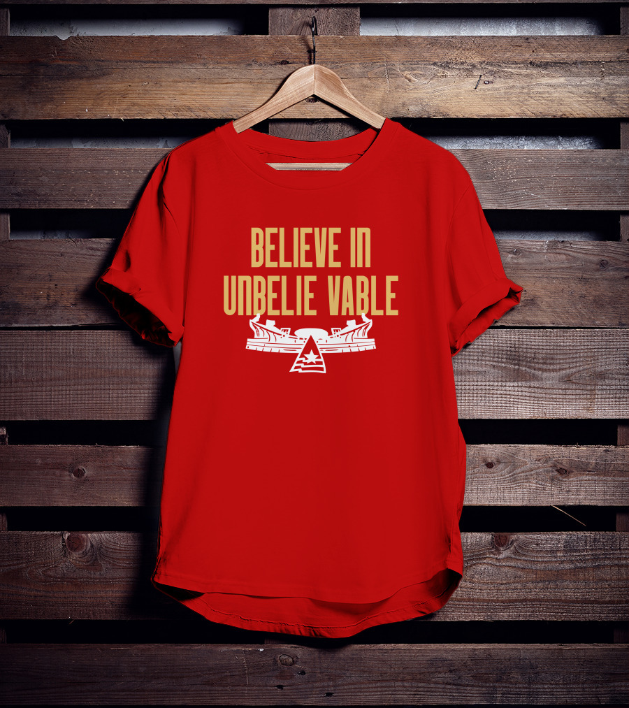 Ronald Jones Chiefsaholic Believe In Unbelievable T-Shirt