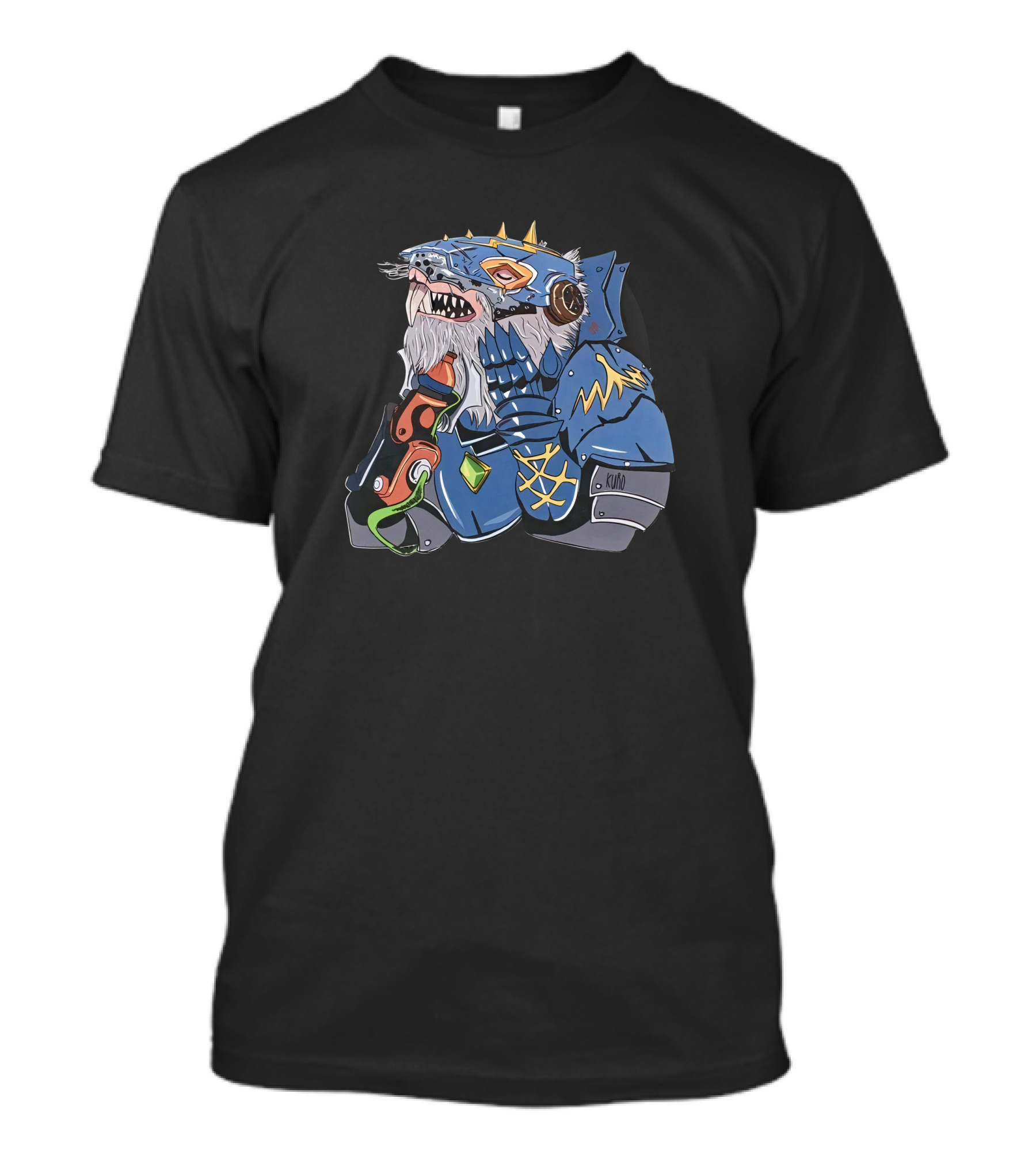 Total Warhammer Kuro Ibara Creature Warrior Fantasy T-Shirt