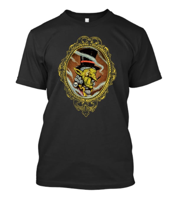 Nekrogoblikon Sophisticated Goblin Nerdmaid Pearl Vintage Cameo T-Shirt