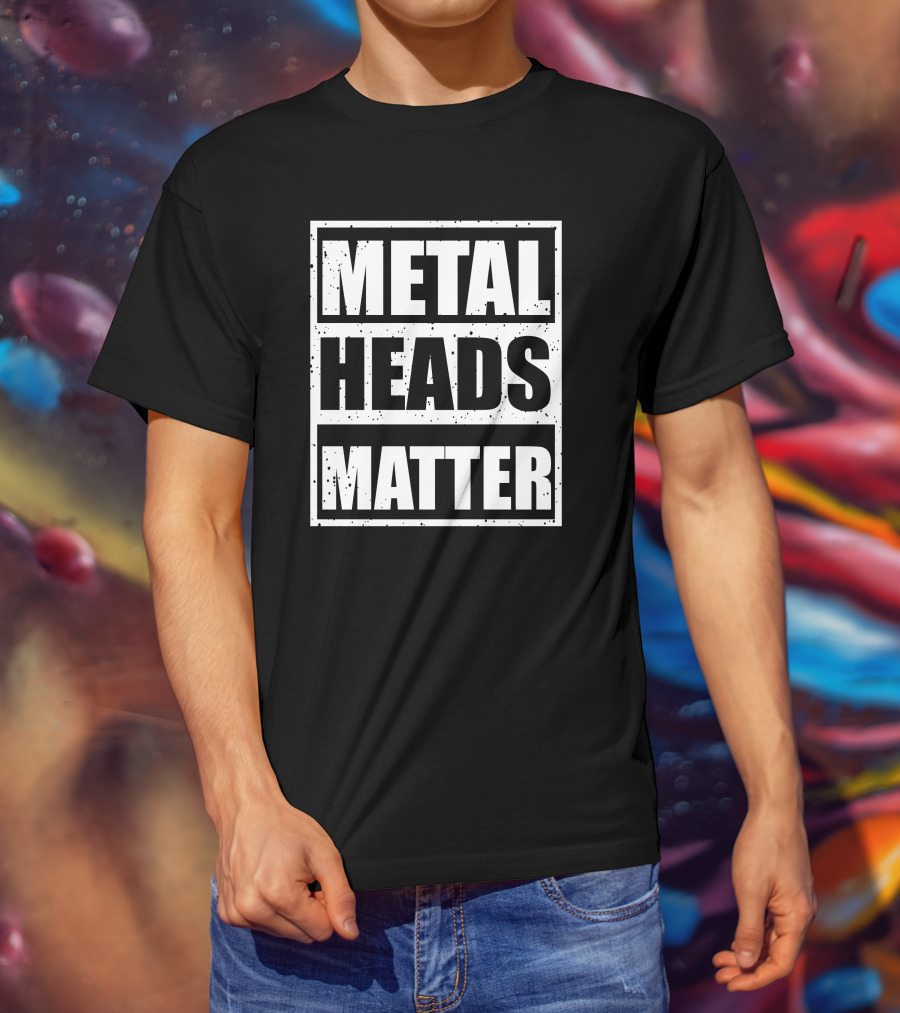 Metalheads Matter Mano Cornuta Rock Bassist Essentials T-Shirt