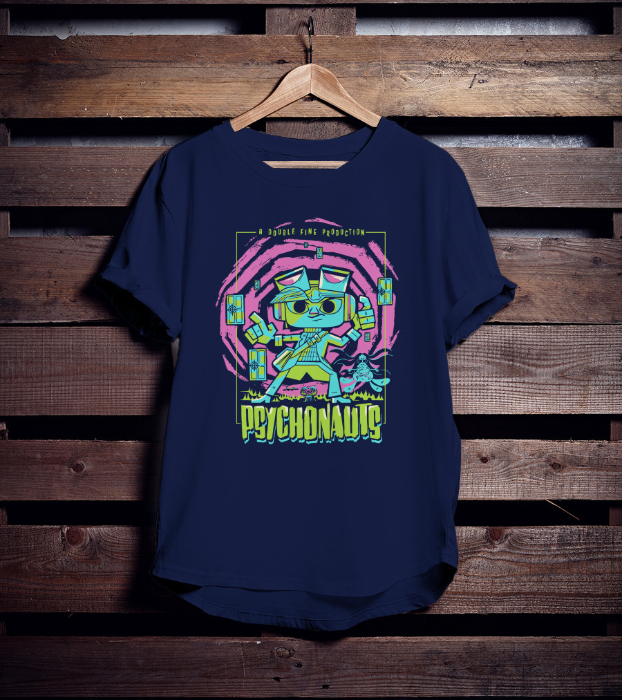 Psychonauts A Double Fine Production T-Shirt