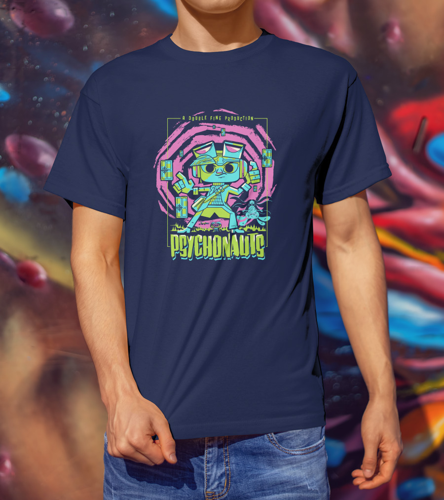 Psychonauts A Double Fine Production T-Shirt