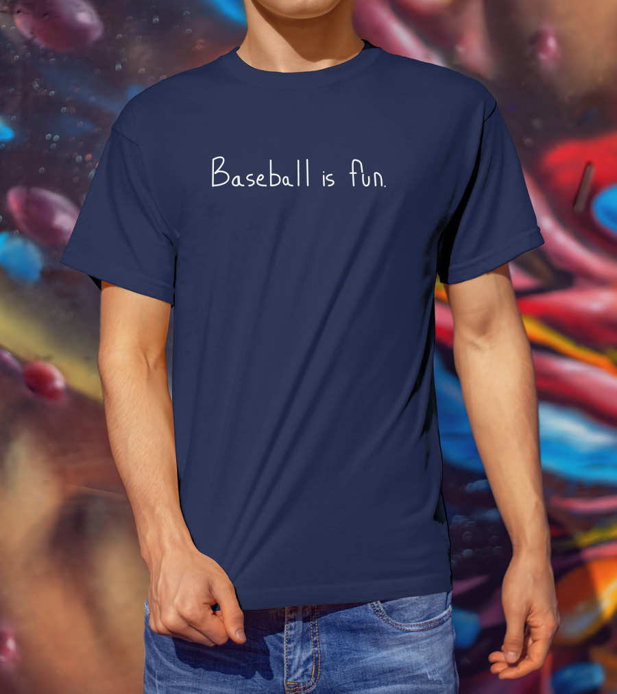 Wander Franco Baseball Is Fun Bally Rays T-Shirt