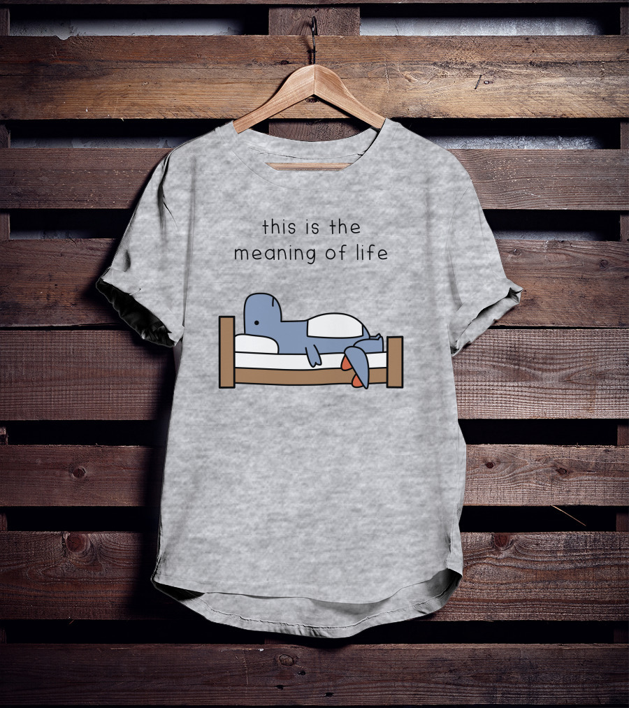This Is The Meaning Of Life Dinosaur Shop T-Shirt