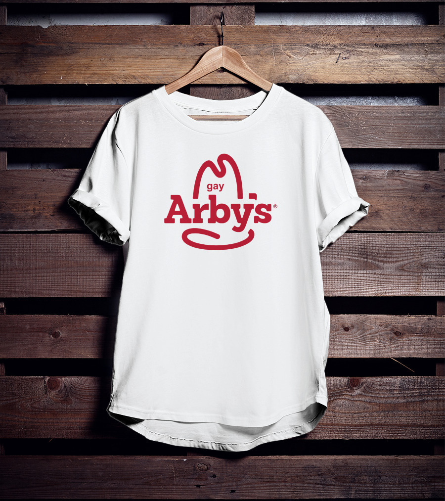 Claypng Has A Store Gay Arby's T-Shirt