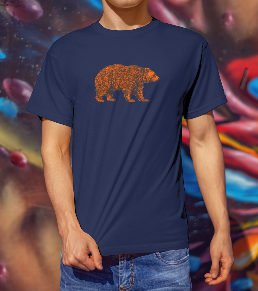 Obvious Hoge Walking Bear BnBears Jahns T-Shirt