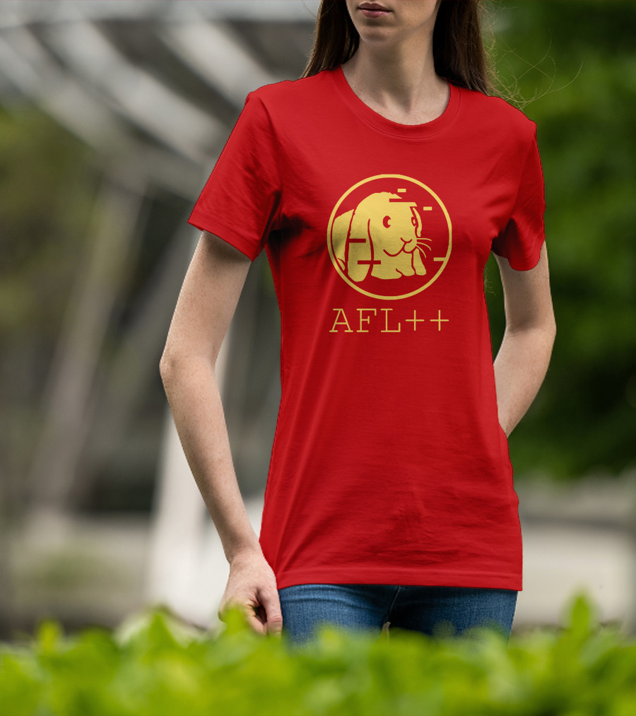 AFLplusplus Advanced Fuzzing League AFL++ Rabbit T-Shirt