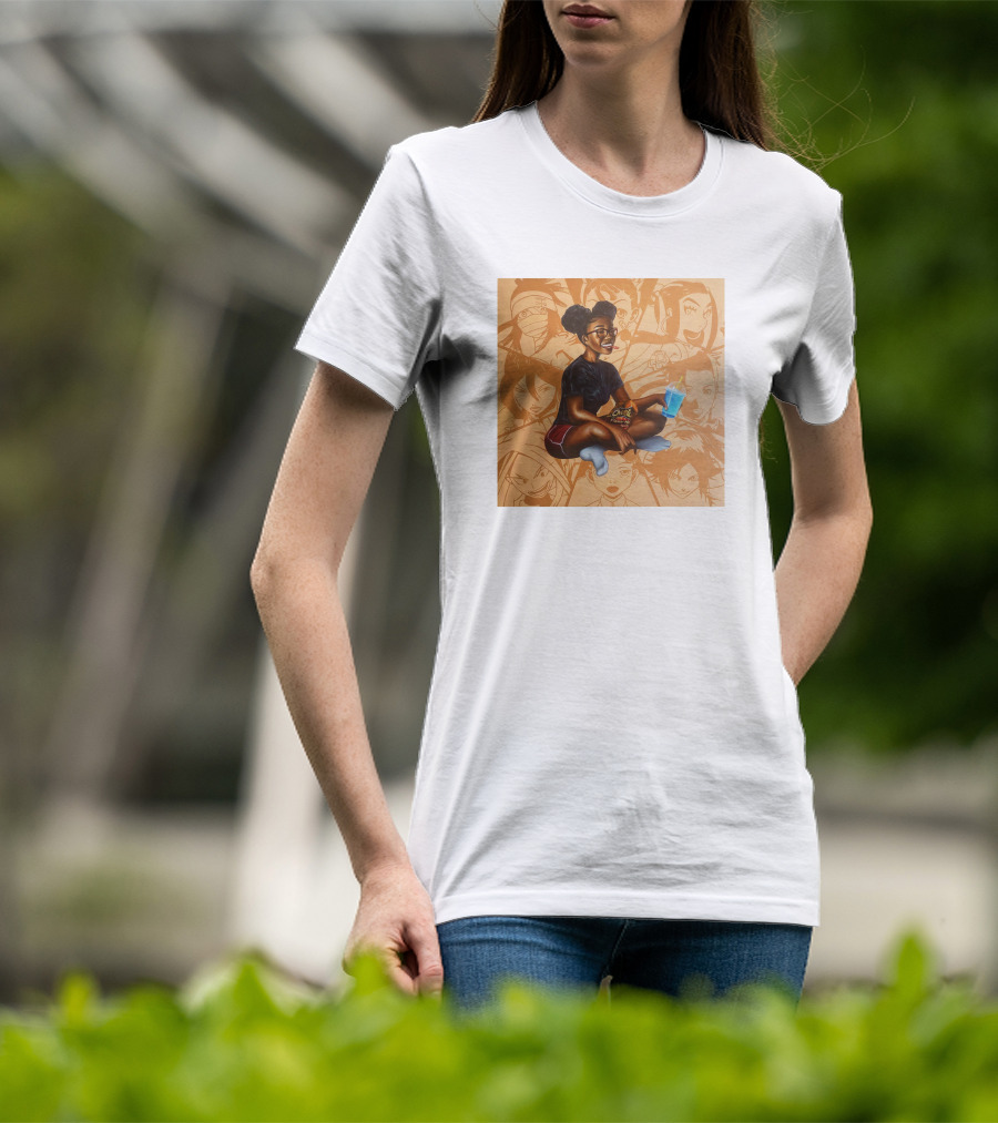 Huey Dynamite Screen Time Fine Be Greedier Anime Character Juice Chips T-Shirt