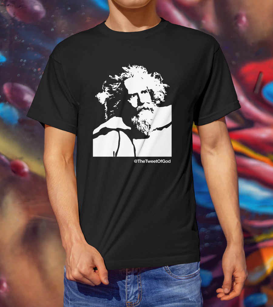 TheTweetOfGod Iconic God Face T-Shirt