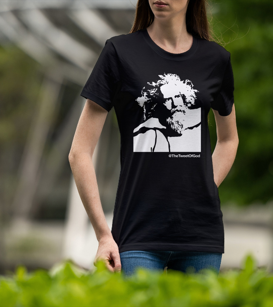 TheTweetOfGod Iconic God Face T-Shirt