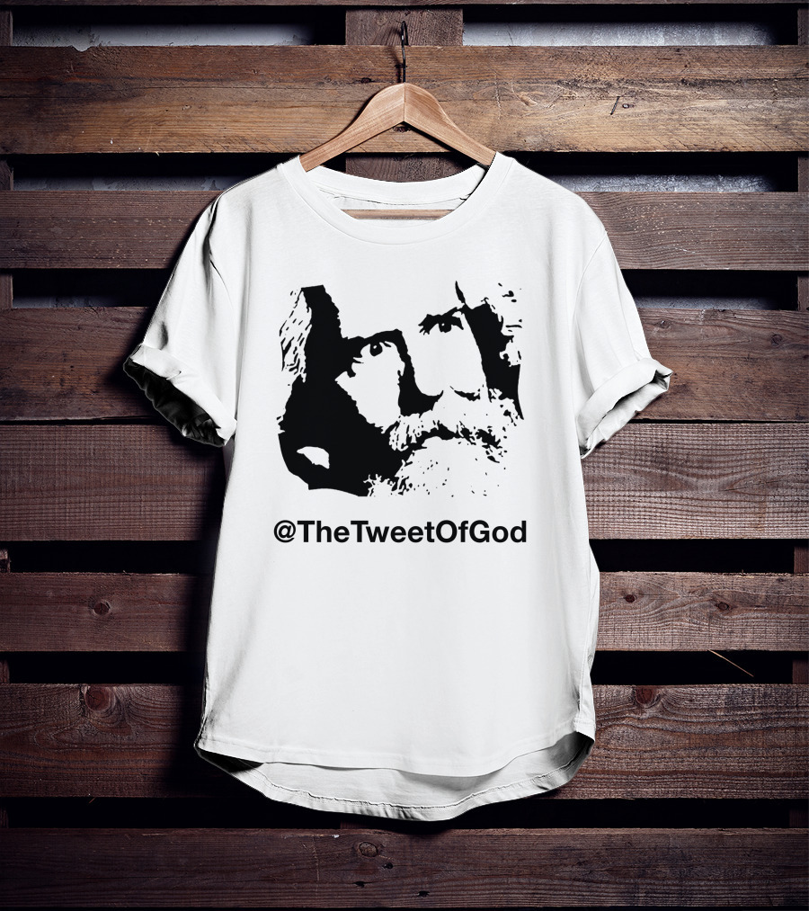 TheTweetOfGod Shop Capthat TheTweetOfGod Face T-Shirt