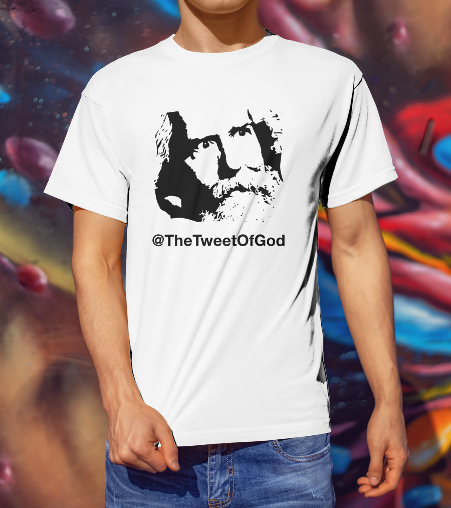 TheTweetOfGod Shop Capthat TheTweetOfGod Face T-Shirt