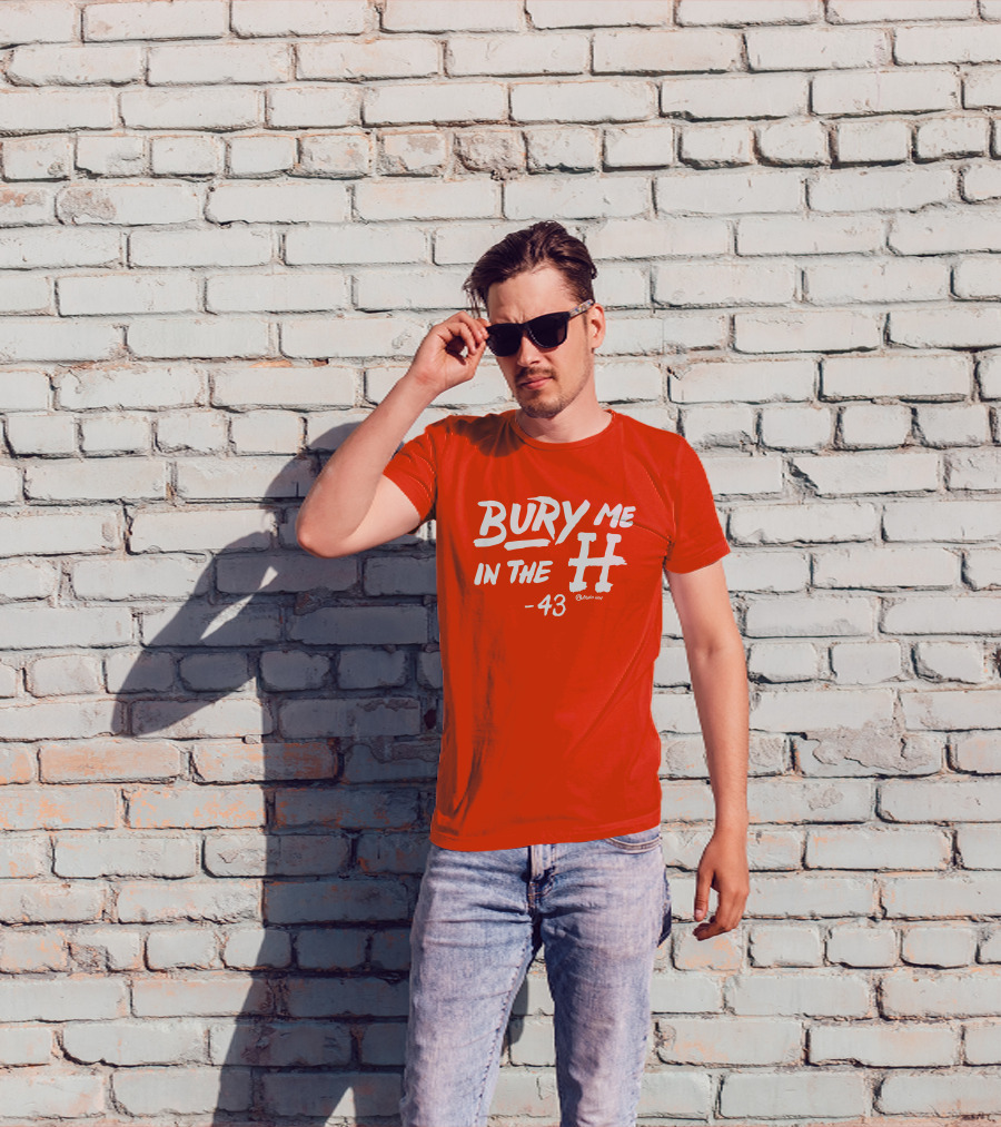 Bury Me In The H 43 Apollo Hou Merch Store Lance McCullers Jr T-Shirt
