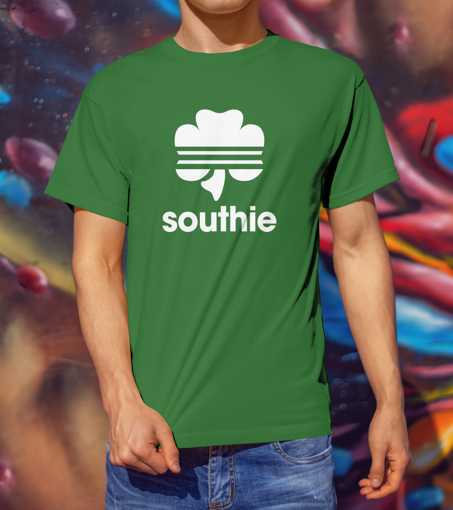 Southie Melissa Choe Celtics Shamrock T-Shirt