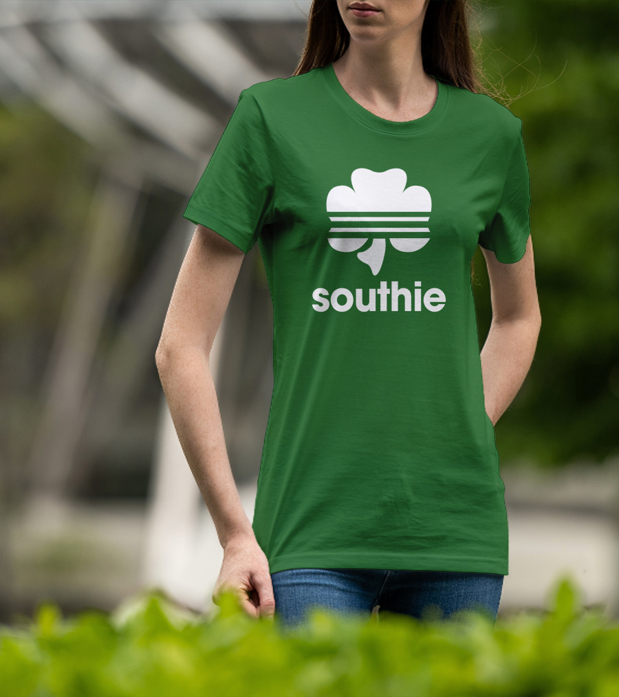 Southie Melissa Choe Celtics Shamrock T-Shirt