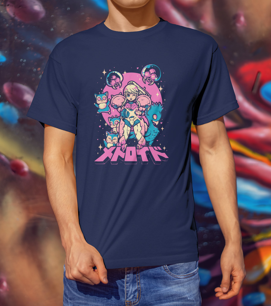 Metroid Yetee Store Save The Animals Pixel T-Shirt