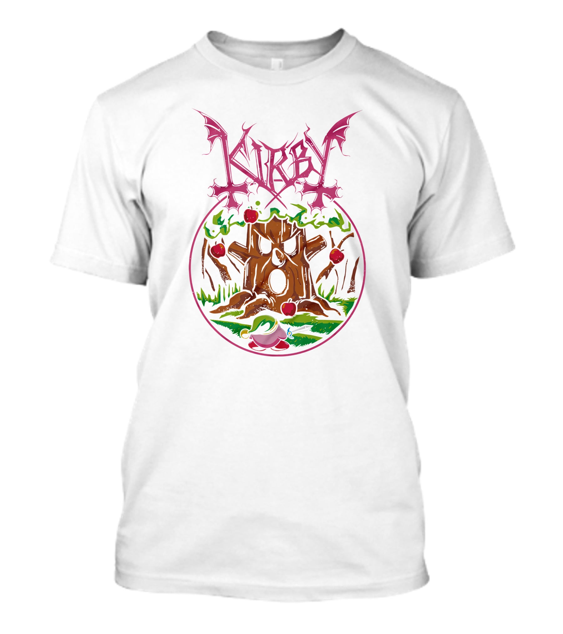 Kirby Dracula Byte Store The Great Whispy Woods Nintendeal T-Shirt