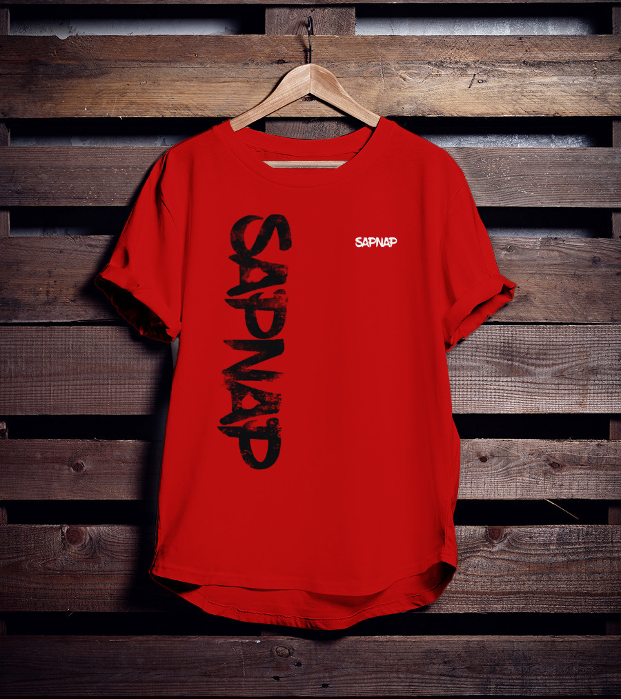 Sapnap Merch Store Sapnap Text Bold Graphic Dt Updates T-Shirt