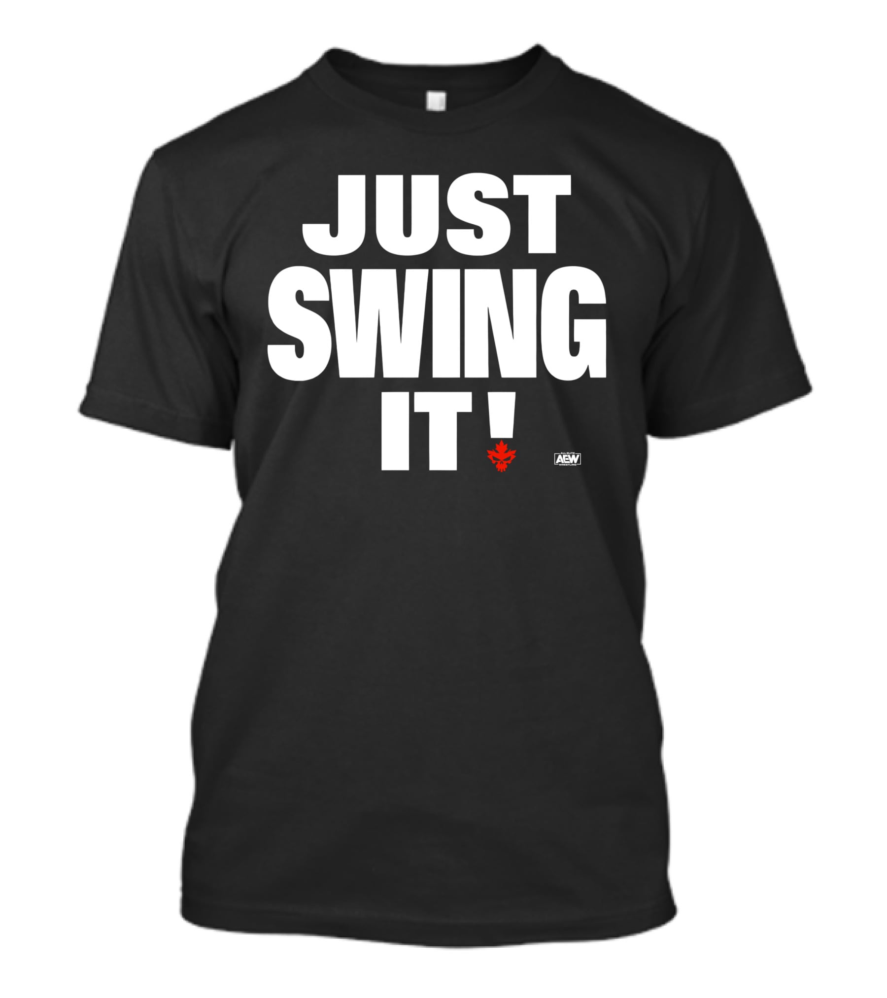 Aew All Elite Wrestling Shawn Spears Just Swing It Canadian Maple Leaf T-Shirt