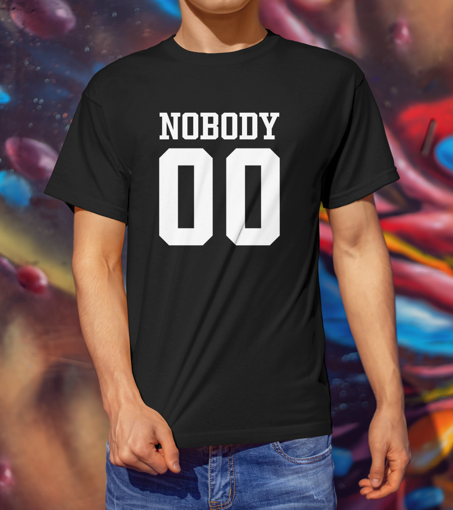 Night Channels Sports Jersey Nobody 00 Heart Attack Man T-Shirt