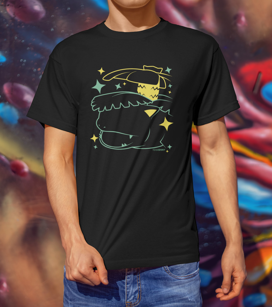 Land Merch Adrive Team Shiny 003 Pokemon Venusaur Ludicolo Stars T-Shirt