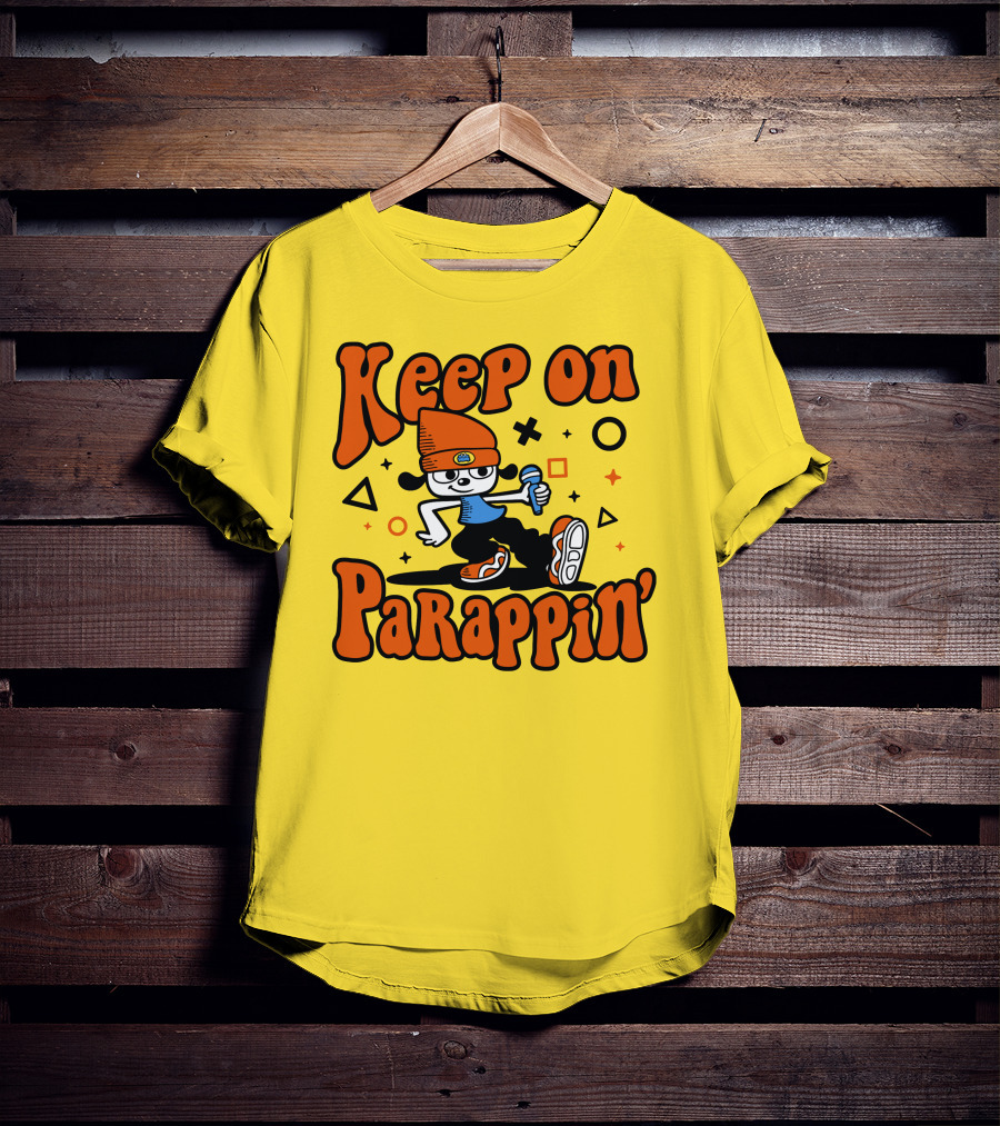 Keep On Parappin' PaRappa The Rapper T-Shirt