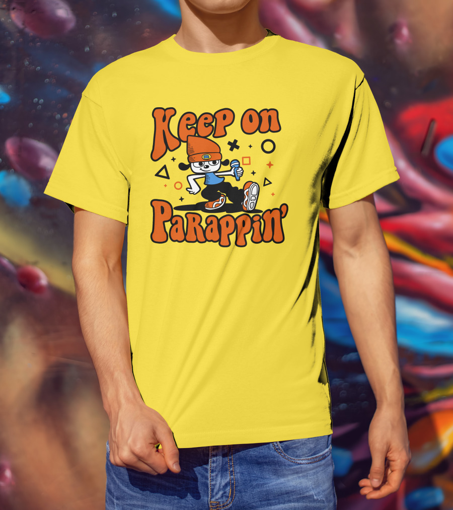 Keep On Parappin' PaRappa The Rapper T-Shirt