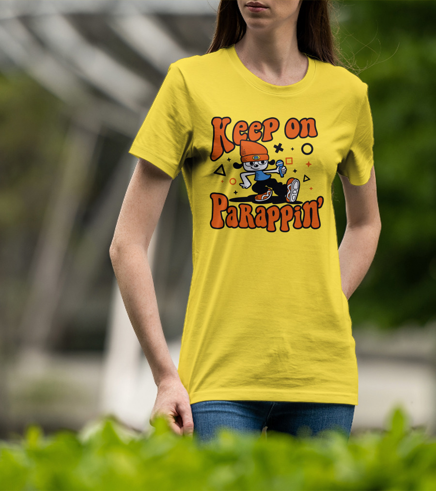 Keep On Parappin' PaRappa The Rapper T-Shirt