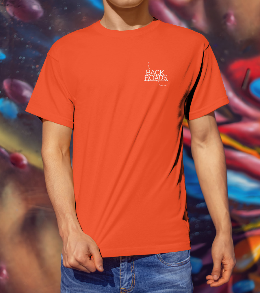 Back Roads Adventure Forest Creek Camping Nature Exploration T-Shirt