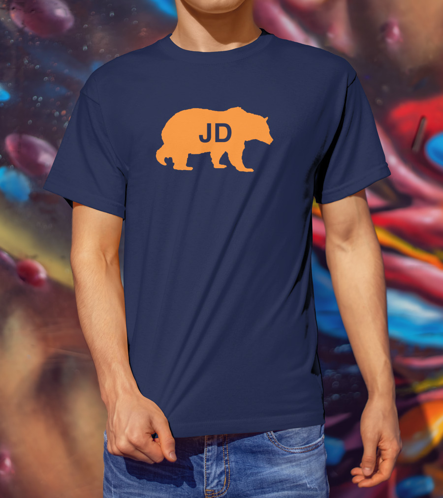 Celebrate JD Orange Bear T-Shirt