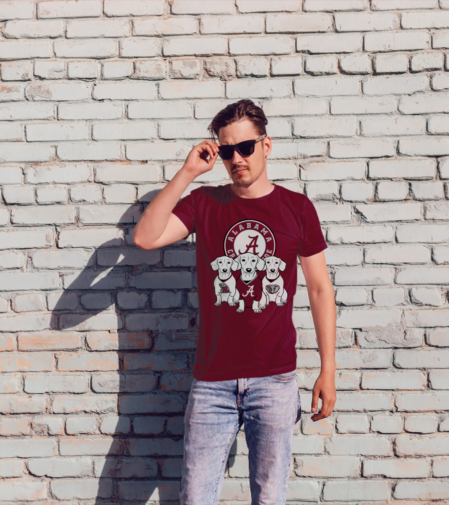 Alabama Crimson Tide Dogs T-Shirt