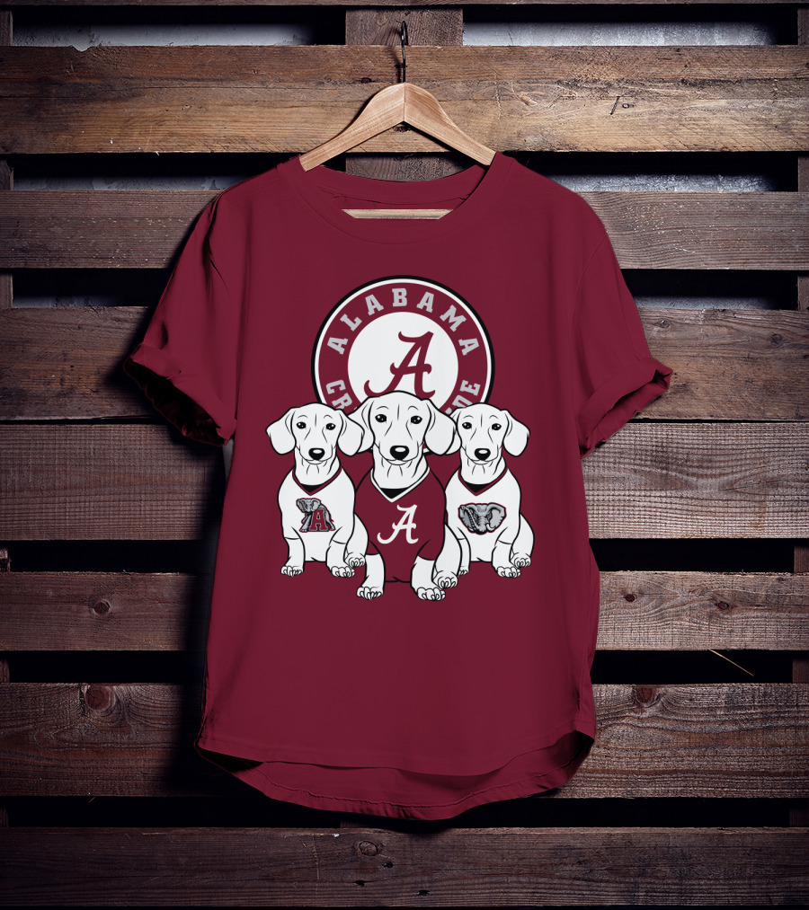 Alabama Crimson Tide Dogs T-Shirt