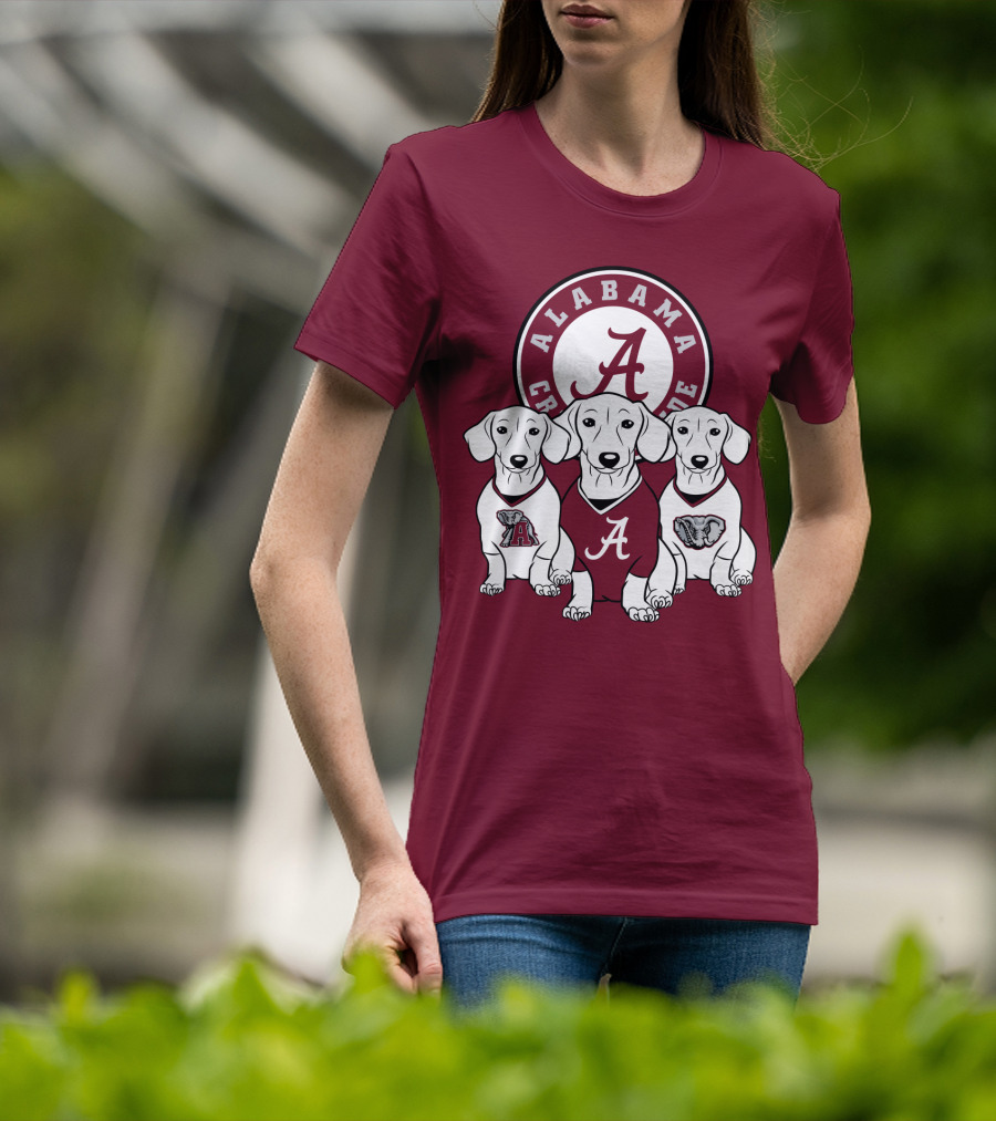 Alabama Crimson Tide Dogs T-Shirt