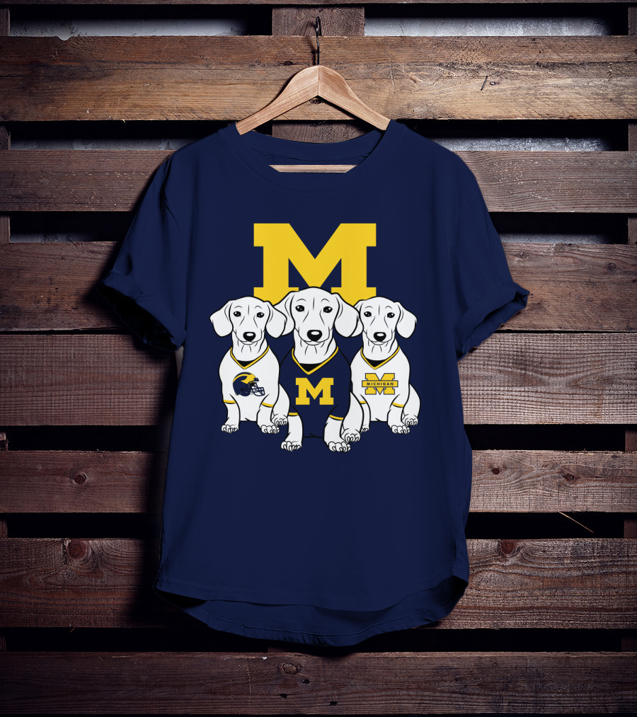 University Of Michigan Dogs T-Shirt