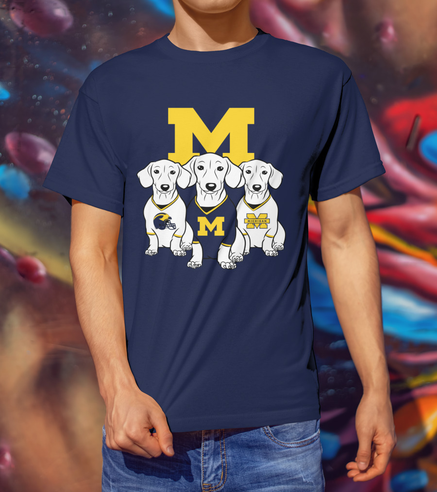 University Of Michigan Dogs T-Shirt