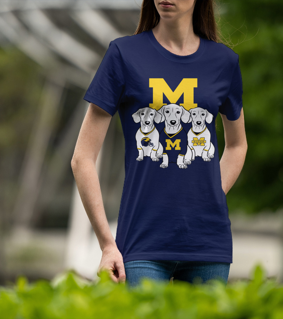 University Of Michigan Dogs T-Shirt