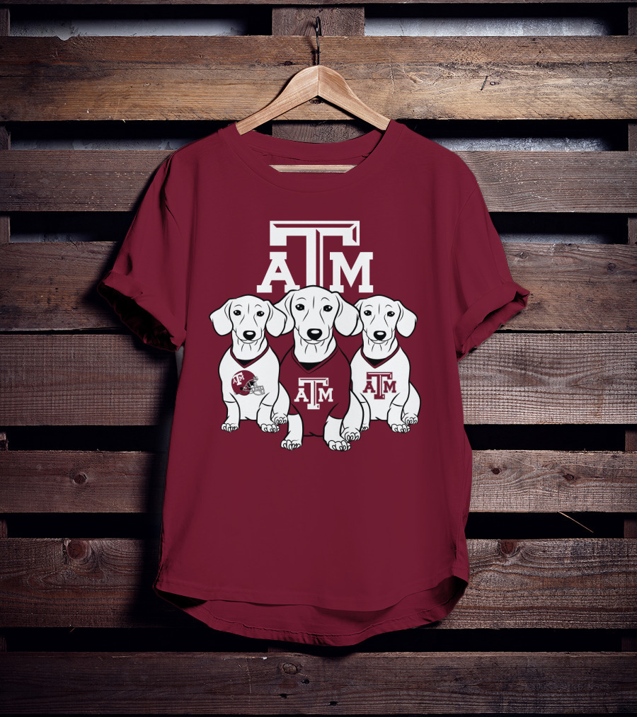 Texas A&M Dog Trio T-Shirt