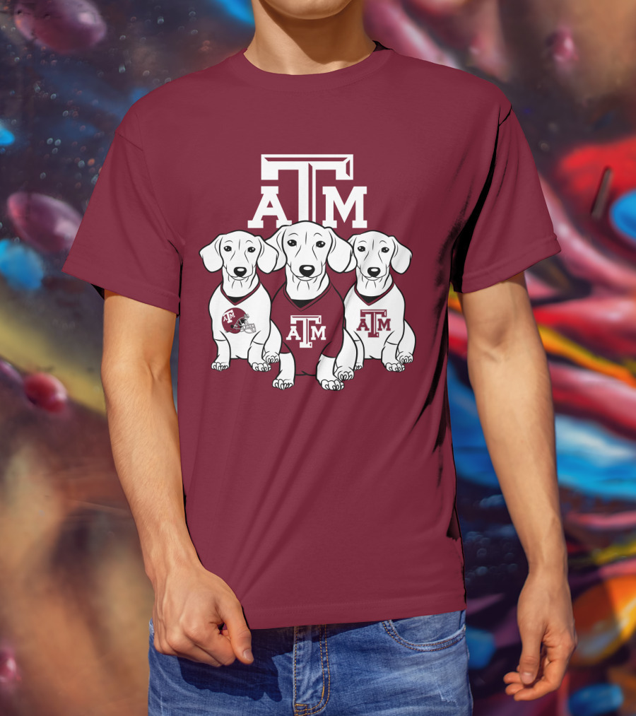 Texas A&M Dog Trio T-Shirt