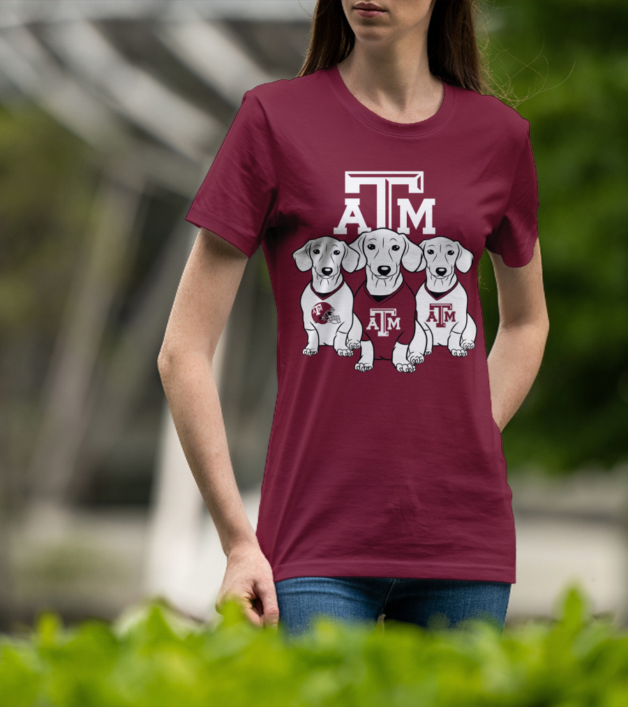 Texas A&M Dog Trio T-Shirt