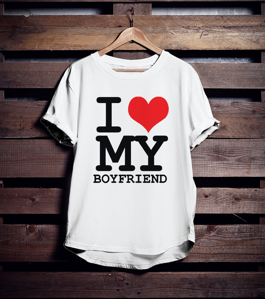 I Heart My Boyfriend T-Shirt