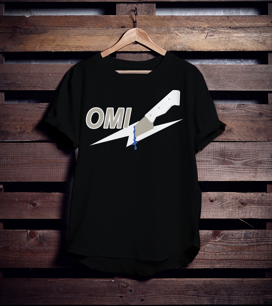 OMI Knife Stab Graphic Reloaded Merch T-Shirt